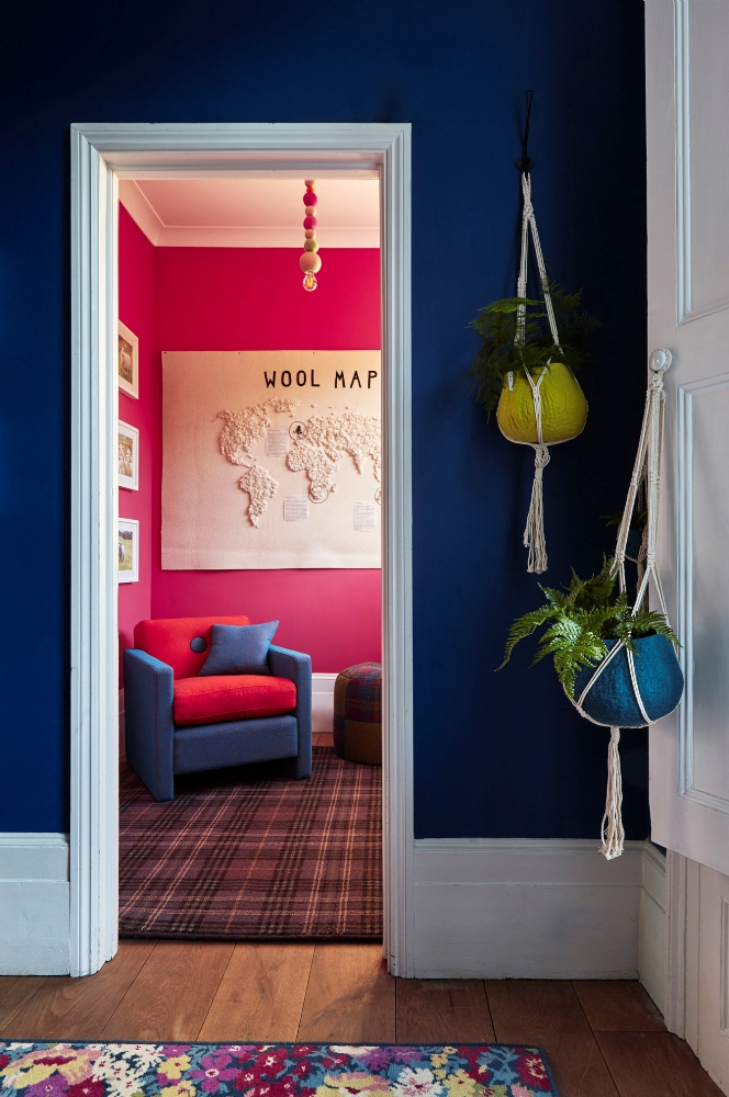 The Campaign for Wool, Wool BnB, London Photo: Peter Dixon Design and Curation: Karina Garrick @karinagarrick