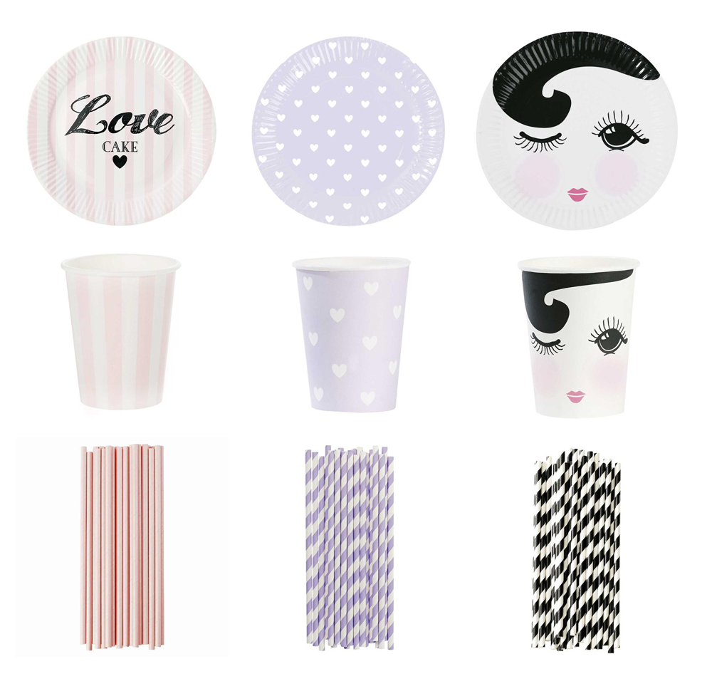 Plastic-Free Paper Partyware